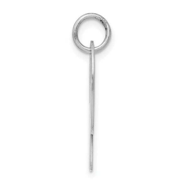 Sterling Silver Madison Collection LG Classic Script Initial P Pendant - Picture 2 of 5